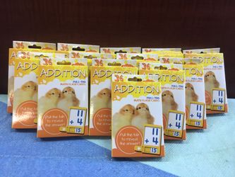 13 - MATH FLASH CARDS - ADDITION