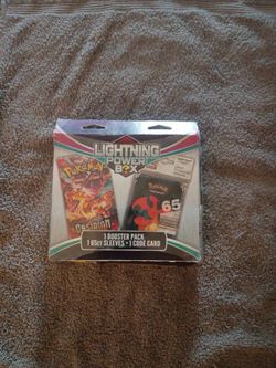 Pokemon trading cards Game LIGHTNING POWER BOX