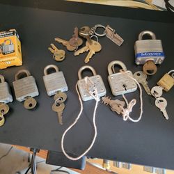 Vtg Locks And Keys