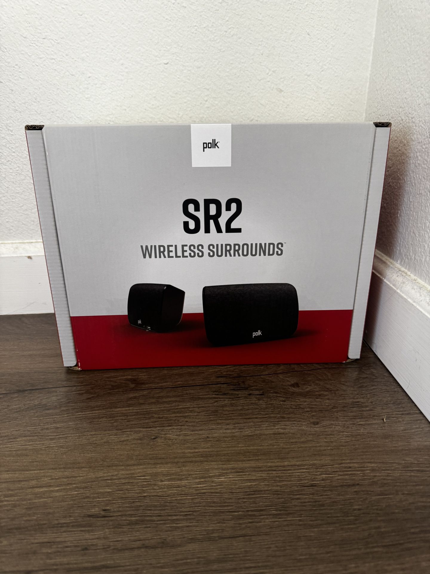 Polk Audio SR2 Wireless Surround Speakers - Black