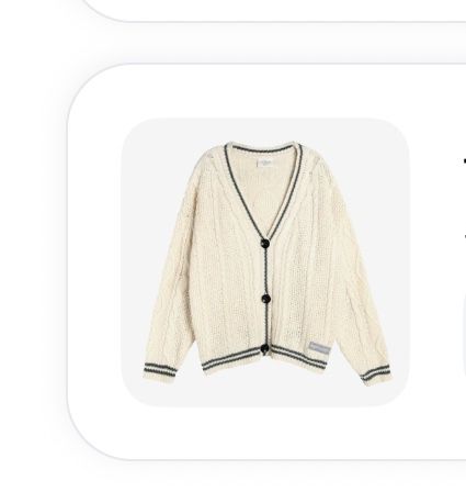 The Taylor Swift  “cardigan” 