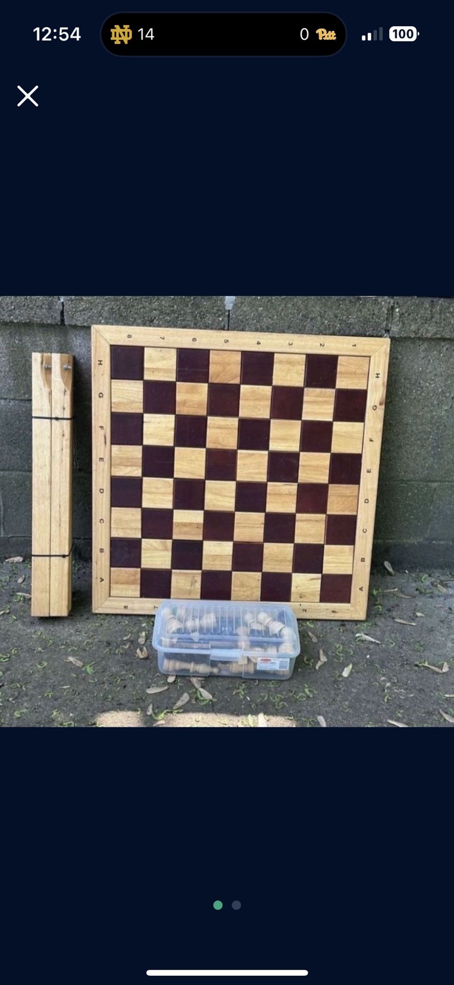 Chess Table Set 