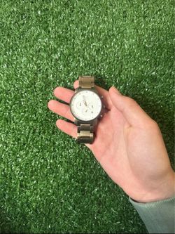 Men's Chronograph Watch with Metal Bracelet