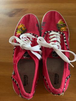 Chicago Blackhawks Custom Canvas Sneakers
