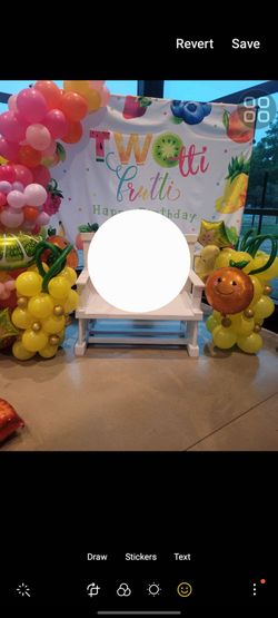 Two year old birthday decor
