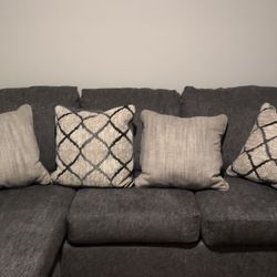 Grey Couch. 3 Seater