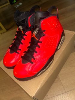 Air Jordan 6 Infrared High-Top Sneakers size 12M