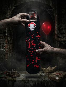 New Stephen King's IT 2-Pack Cozy Crew Socks (Women's 5-10)
