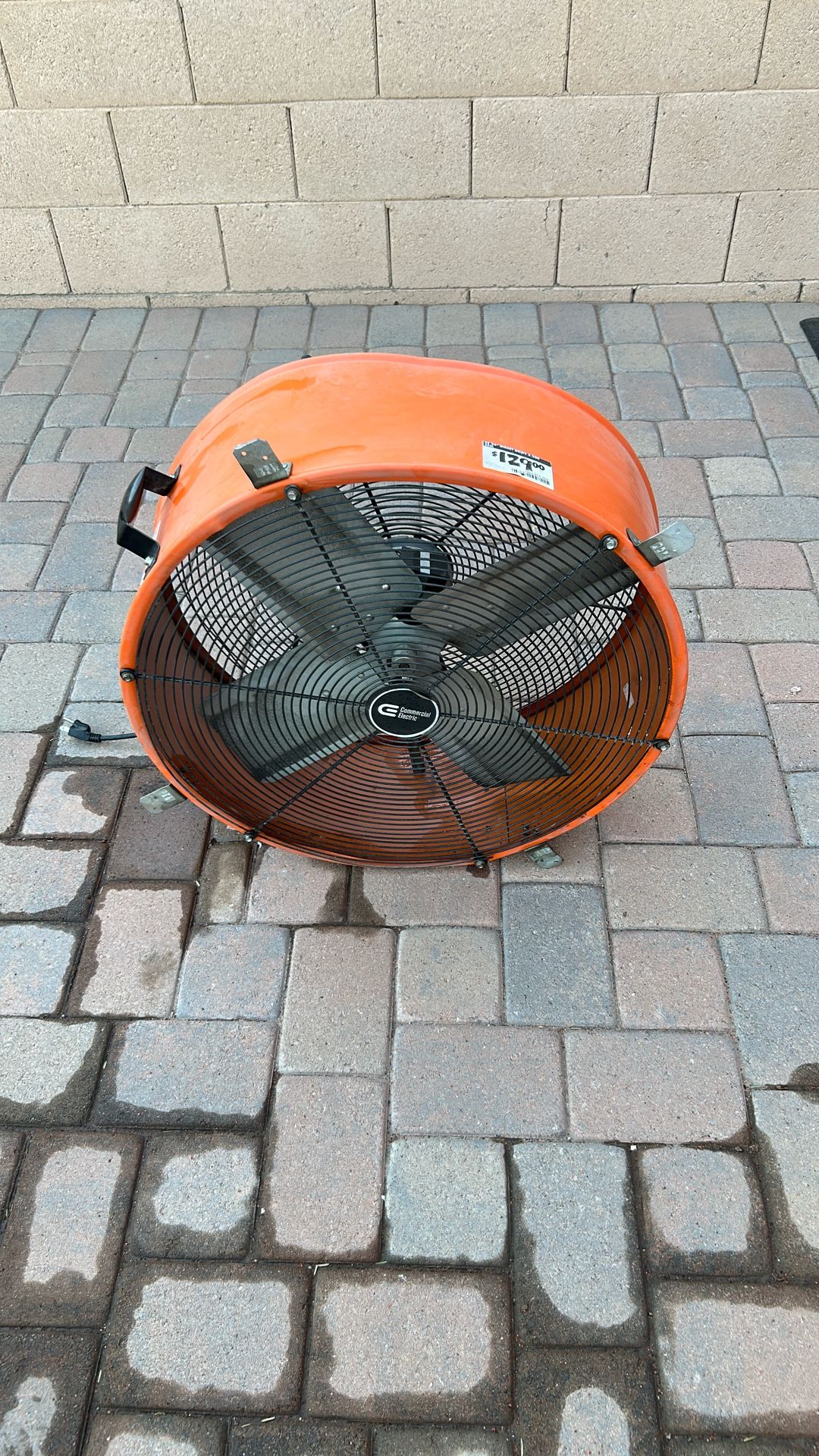 24” Commercial Electric Fan $ 100