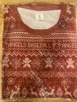 LA Angels Ugly Sweater T-Shirt SGA 6/9/23 Brand New XL still in packaging 