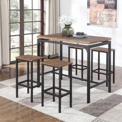 5 Piece Dining Table Set
