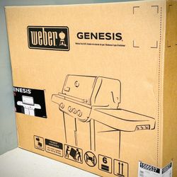 Brand new weber Genesis S-335 3-Burner Liquid Propane Gas Grill in Stainless Steel 