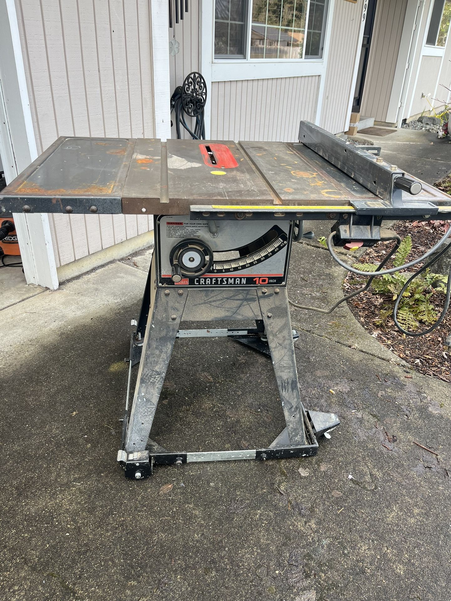 10 Inch Table Saw