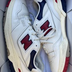 New Balance 550 Aimé Leon Dore White Navy Red Size 12