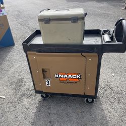 Knaack Cart Armour W/ Cart NEW $350