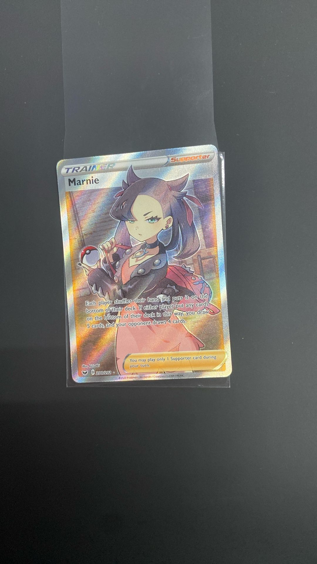 POKÉMON - Marnie (full Art) Sword & Shield Base Set