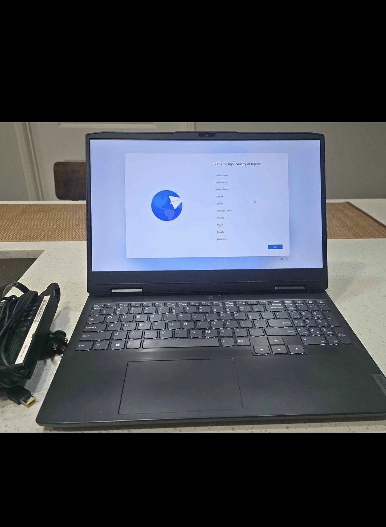 Lenovo Gaming Laptop RTX 3050ti