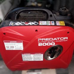 Predator 2000 Watt Super Quiet Inverter Generator