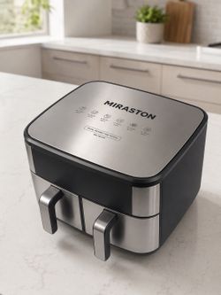 New 10QT Dual Basket Air Fryer $39.99