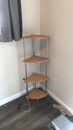 4-Tier Corner Shelf Unit