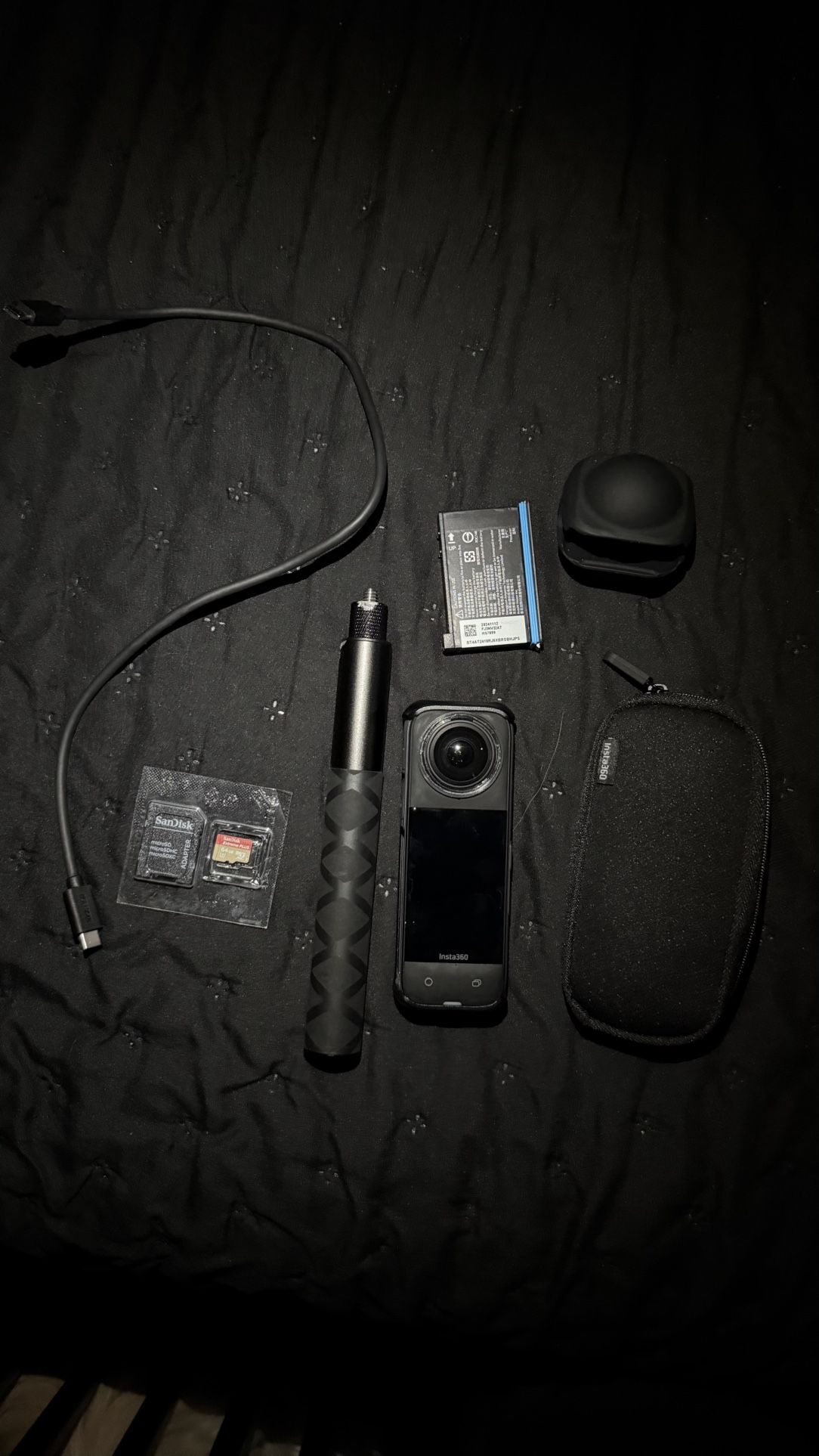 Insta360 X4 Camera With Accessories