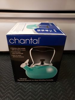 Chantal tilt teakettle 1.8 cheap qt