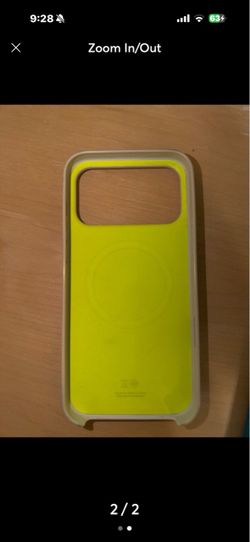 iPhone 17 pro max  Case Yellow