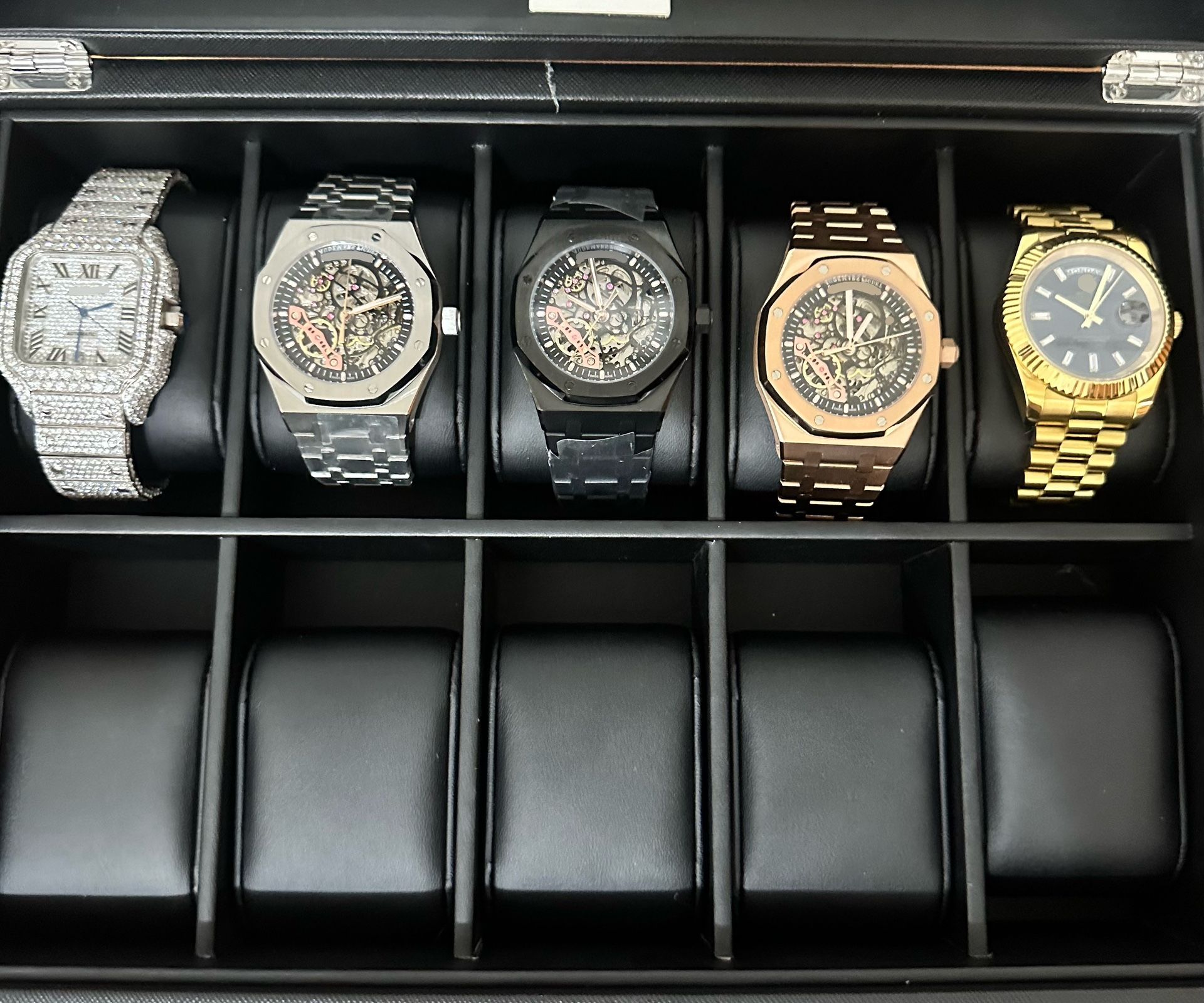Luxury Men Automatic Stainless Steel Watch