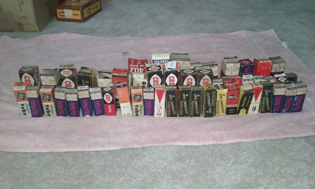 New, Vintage TV & RADIO TUBE'S Never Used☆☆☆