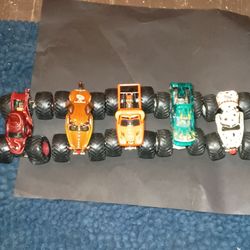 Hot Wheels Monster Truck Lot of 5