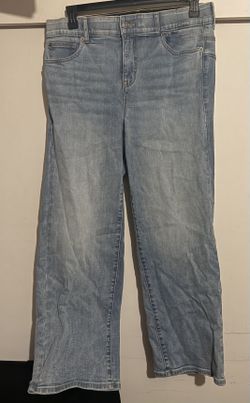 Jeans wide leg denim size (12 regular)