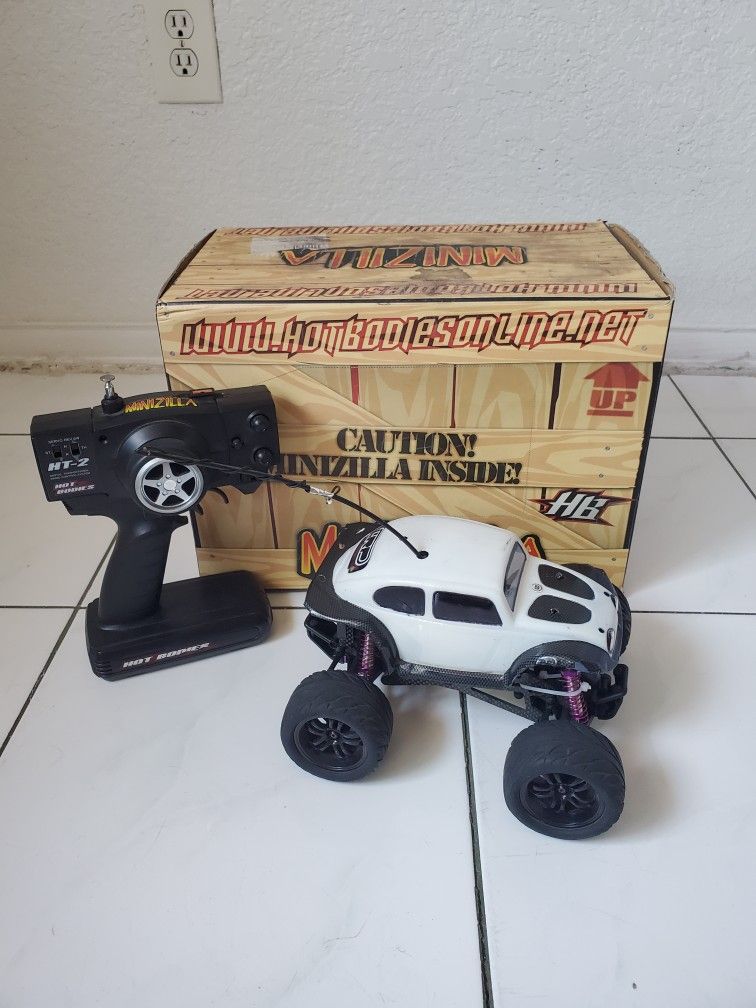 RC Cars Hotbodies Minizilla (RARE) 1/18 Scale for Sale in