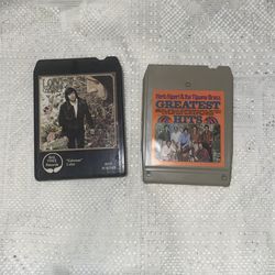 Early 70s Singer/Songwriter 8-track Carts