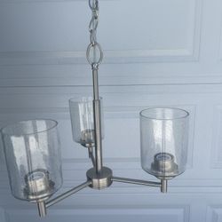 Kichler Winslow 3 Light Brushed Nickel Chandelier