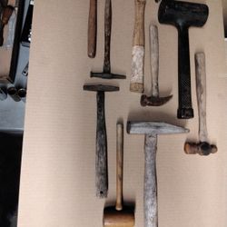 Used HAMMER LOT  -- 9 HAMMERS for $18.00