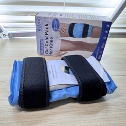 Brand New REVIX Ice Pack for Knee Pain Relief, Reusable Gel Ice Wrap for Leg Injuries, Swelling, Knee Replacement Surgery, Cold Compress SKU132-S1