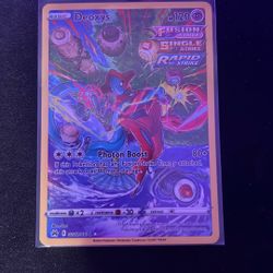 Deoxys Pokemon Card