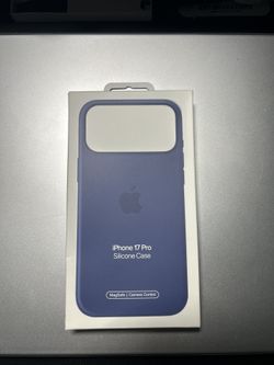 Apple iPhone 17 Pro Silicone Magsafe Case Anchor Blue