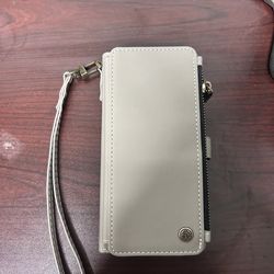 DeFencase, iPhone 16 plus case wallet, Grey
