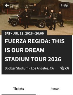Fuerza Regida at Dodger Stadium