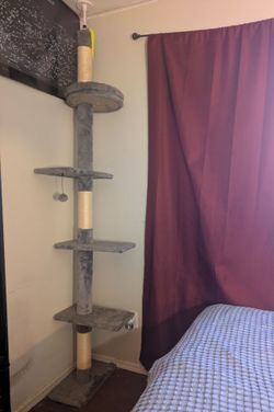 95-107In Tall Cat Tower Floor-to-Ceiling Cat Tree Tower