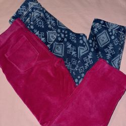 Girls Pants 👖 🌺 Size 8/12