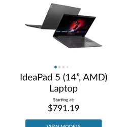 Lenova Touch Screen Laptop