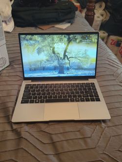 Silver Aluminum Laptop