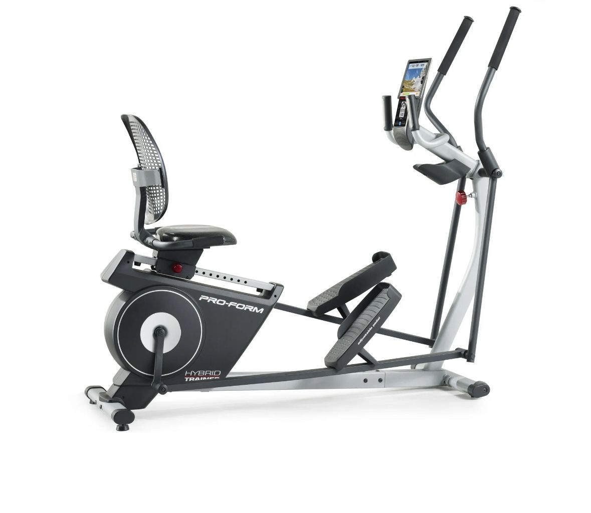 ProForm 2-in-1 Elliptical & Recumbent Bike Hybrid Trainer Home Exercise Machine