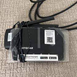 Netgear Nighthawk WiFi Router + Modem Combo - Excellent Condition