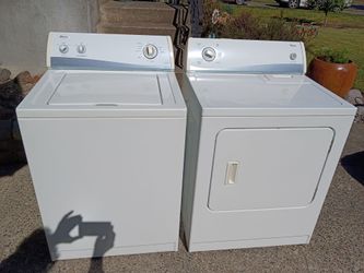 Washer and dryer