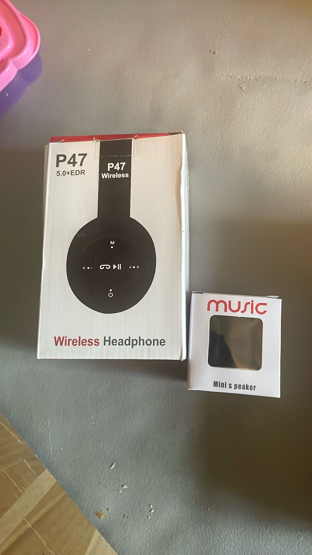 Wireless Headphones & Speaker (READ DESCRIPTION)