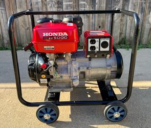 EZ 5000 generator in perfect condition; nothing wrong with it. Cash only.