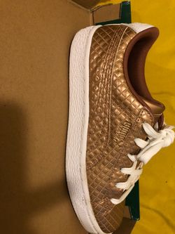 Puma metallic sneaker